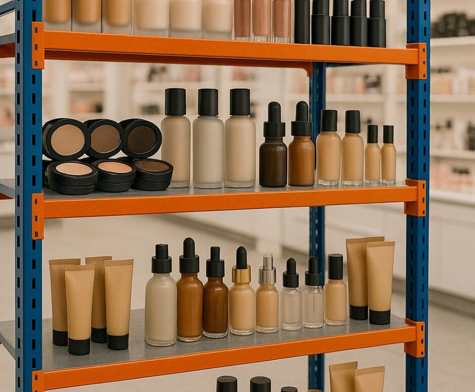 Racks para laboratorios cosméticos